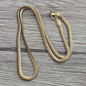 Gold-tone Chain Necklace